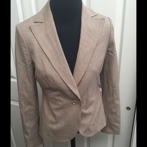 Banana Republic Pant Suit Checkered Brown  - Size 2